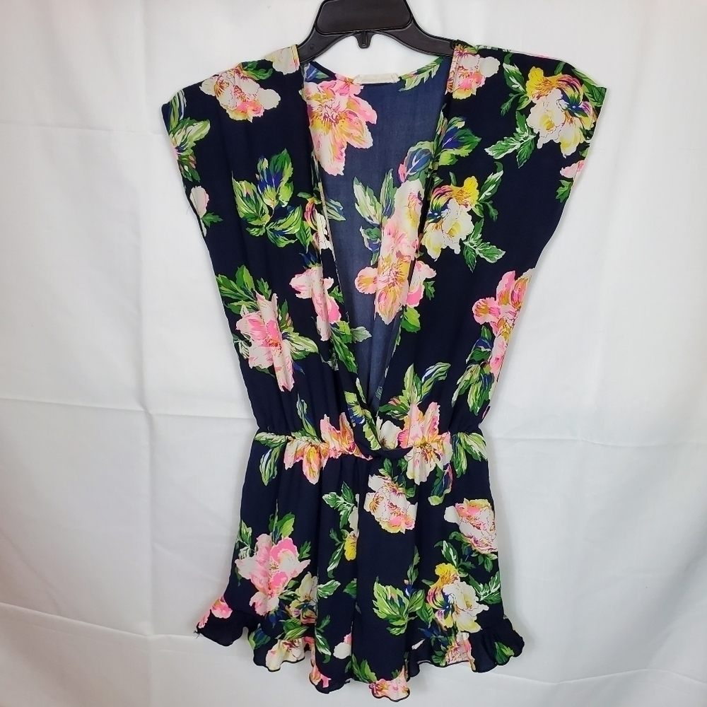 Newbury Kustom floral print romper S